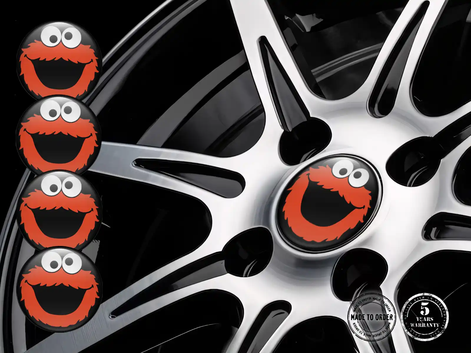 Wheel Decals High-Performance Stellar Grid
